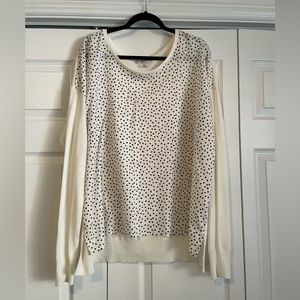 Van Heusen Polka dot printed sweater